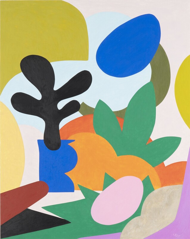Leonard Korbus - Genalguacil, 2025, oil pastel on paper