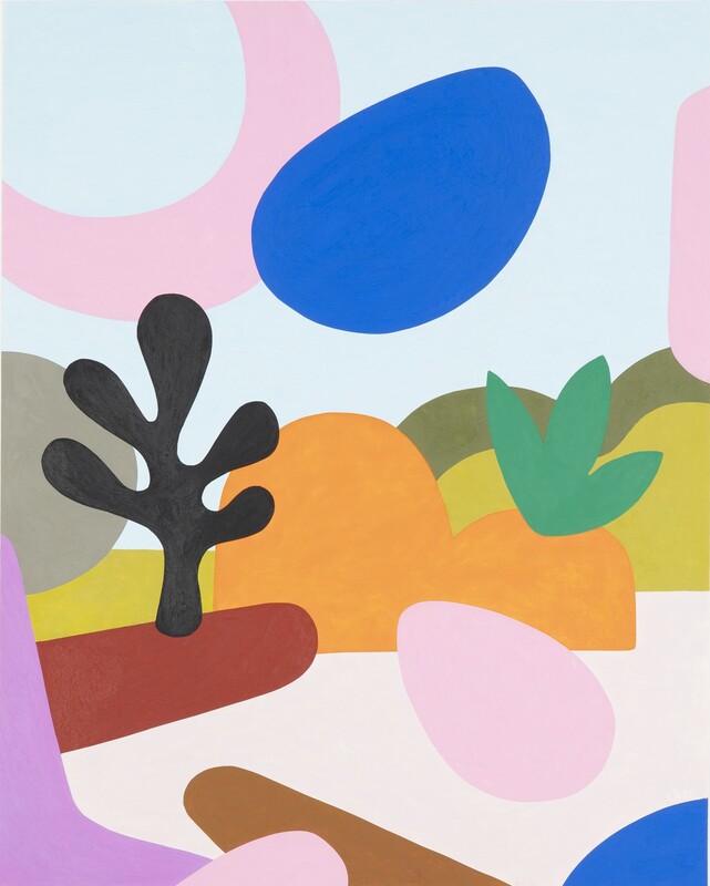 Leonard Korbus - El Chorro, 2025, oil pastel on paper