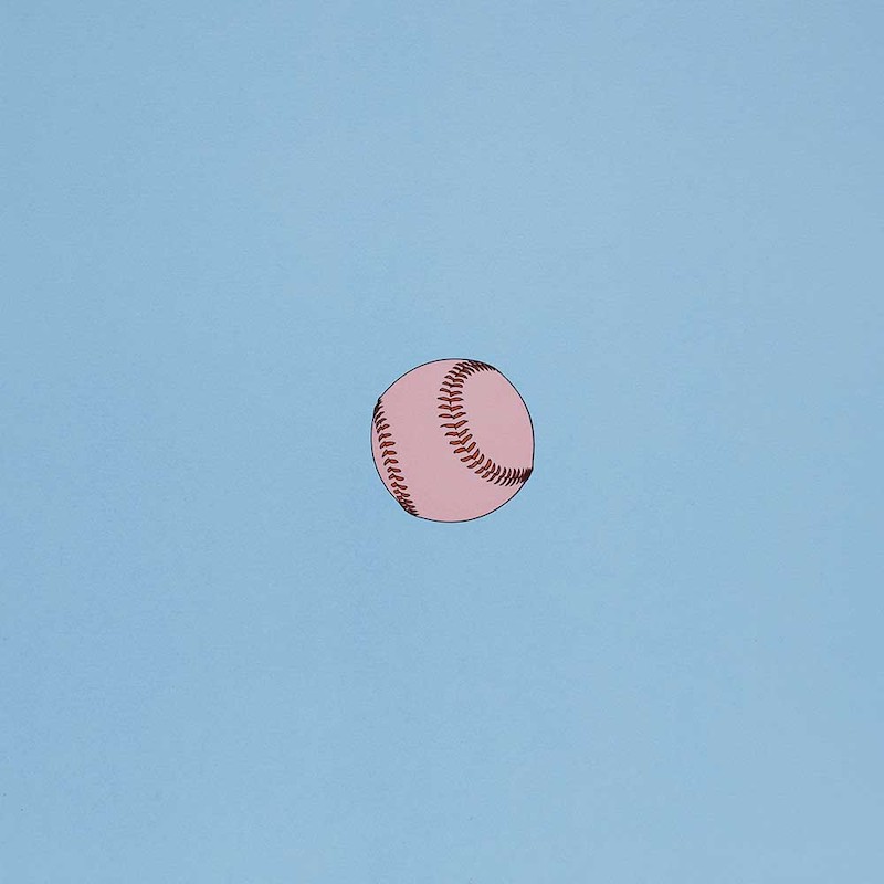 Michael Craig-Martin - Sports Balls (Baseball), 2019, Siebdruck auf Somerset Satin 410 Gramm