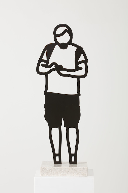Julian Opie: "Cargo shorts (from Boston Statuettes)" (2020)