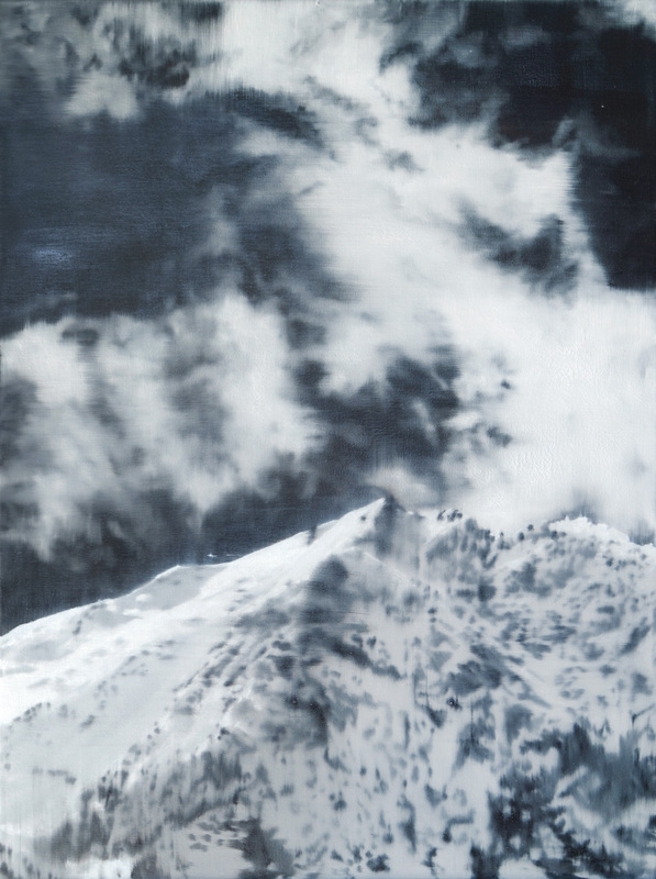 JKB Fletcher - Landmass / Peak, 2025, Oil on canvas