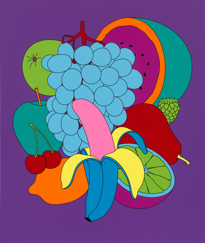 Michael Craig-Martin: "Domesticated Nature: Fruit" (2022)