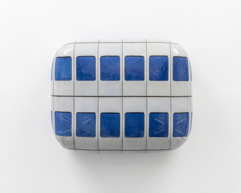 Hein Spellmann - Fassade 503, 2024, silicone, acrylic, CLC print, foam, wood