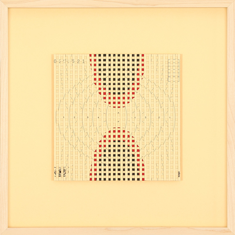 Petra Scheibe Teplitz - 021521, 2018, modifizierte Schießscheiben, Acrylfarbe