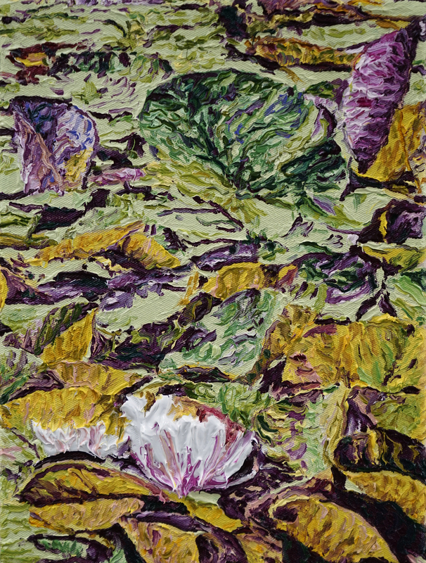 Katharina Gierlach - Königshain III, 2024, Öl auf Leinwand