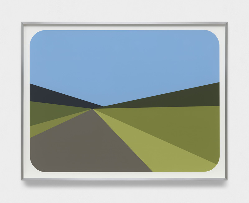 Julian Opie: "Landscape 16" (2023)