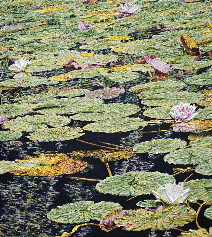 Katharina Gierlach - Nymphaea, 2024, Öl auf Leinwand