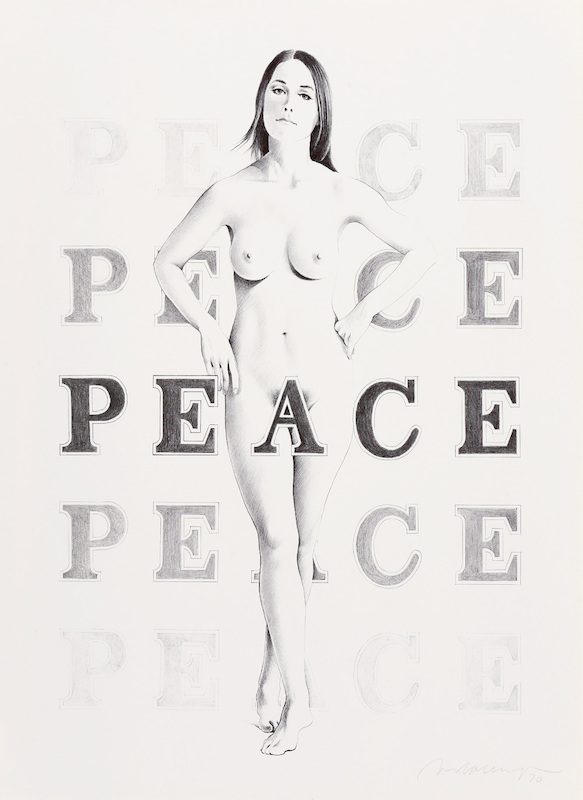 Mel Ramos: "Peace" (1980)