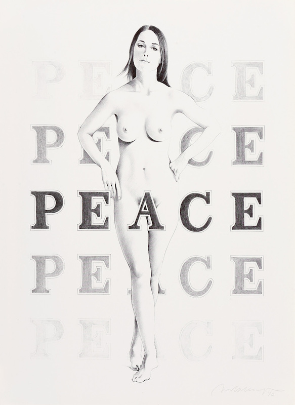 Mel Ramos: "Peace" (1970)