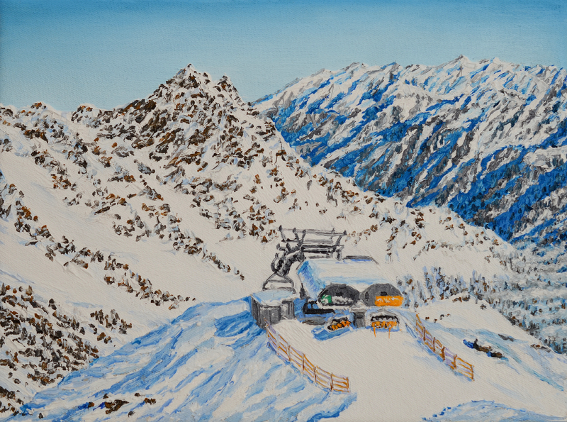 Katharina Gierlach - Rotadl, 2016, Öl auf Leinwand