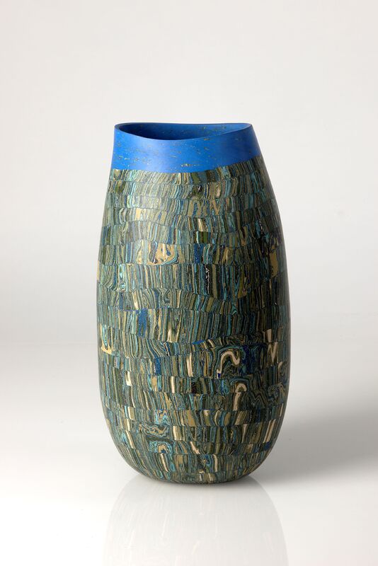 Dorothee Wenz - Schilf, 2023, colored clay and porcelain