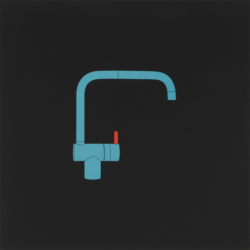 Michael Craig-Martin: "Tap (aus der Serie Profiles)" (2019)