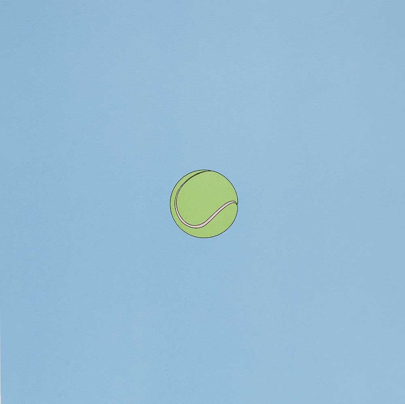 Michael Craig-Martin - Sports Balls (Tennisball), 2019, 