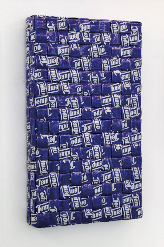 Petra Scheibe Teplitz - Tempo, 2024, Holz, Acrylfarbe. Dämmfolie, Folie