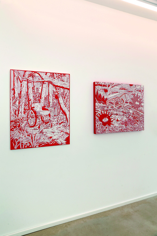 Blick in die Ausstellung