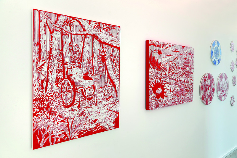 Blick in die Ausstellung