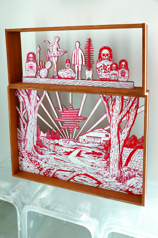 Blick in die Ausstellung