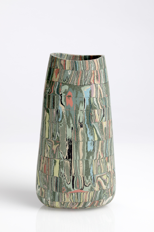 Dorothee Wenz - Wilder Garten, 2025, colored clay and porcelain