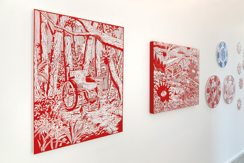 Blick in die Ausstellung