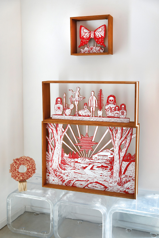 Blick in die Ausstellung