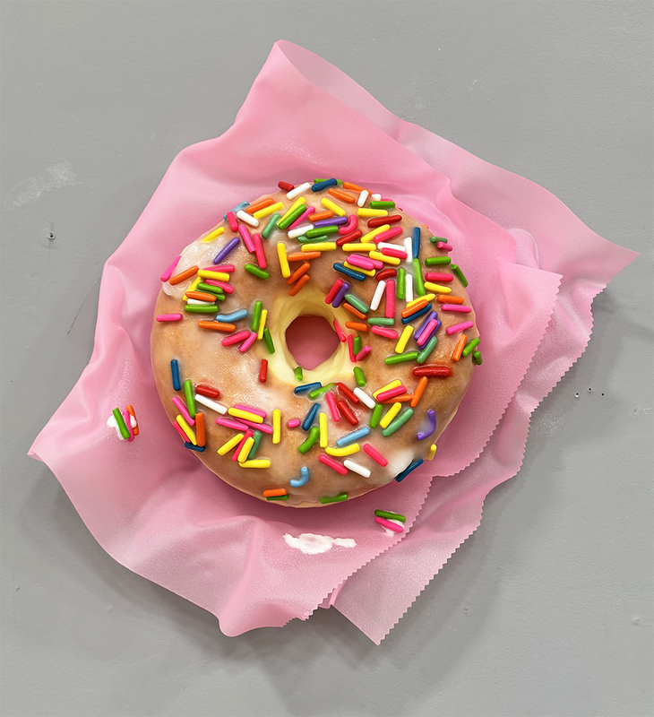 Peter Anton - Glazed with Sprinkles, 2025, mixed media