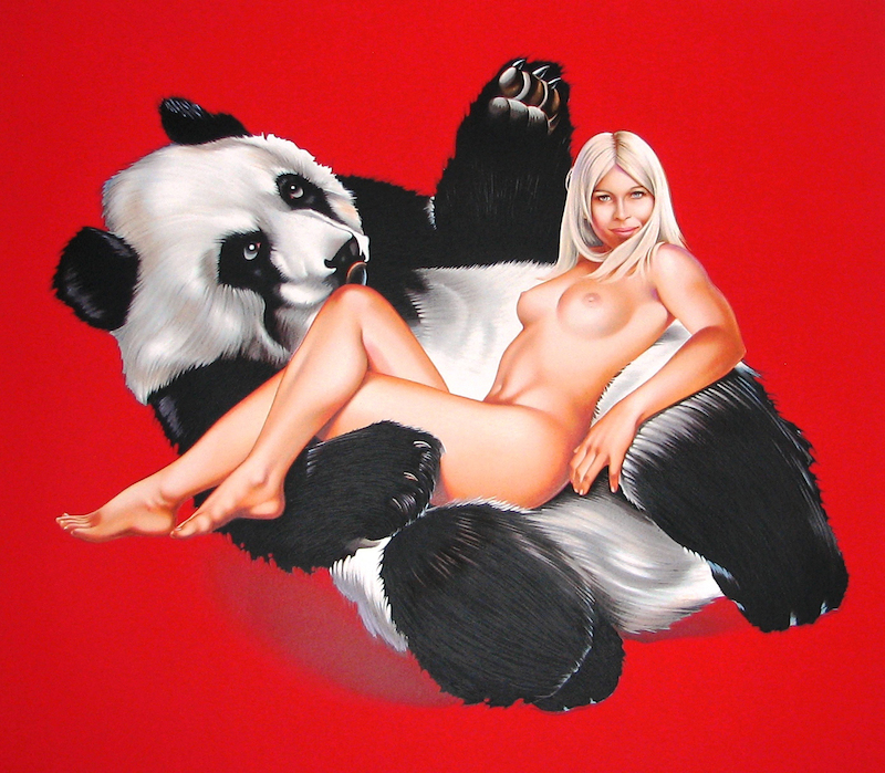 Mel Ramos: "Giant Panda" (2012)