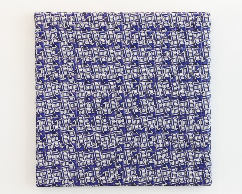 Petra Scheibe Teplitz - Tempo, 2007, wood, acrylic paint, insulating and packaging film