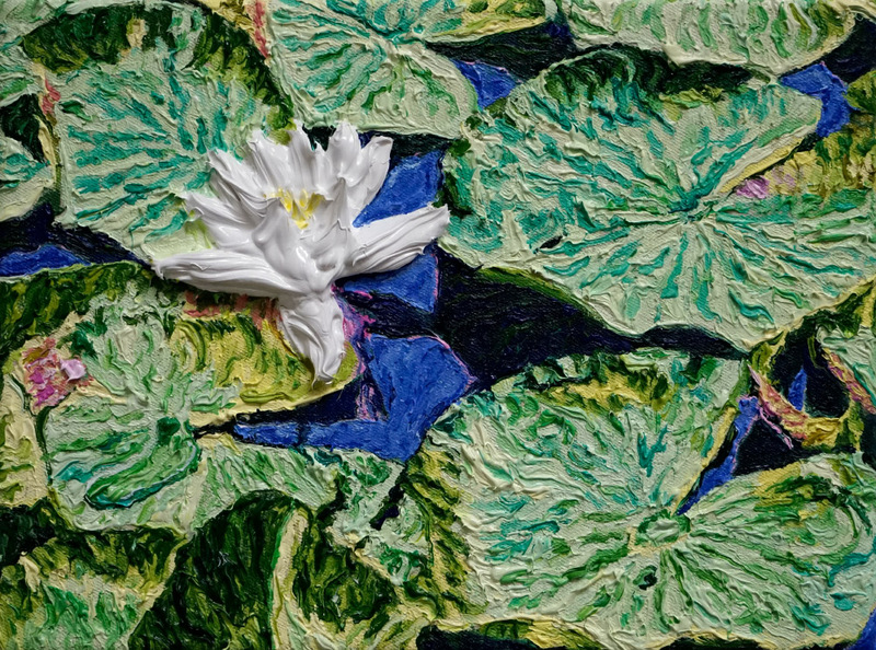 Katharina Gierlach - Český Krumlov II, 2025, Öl auf Leinwand