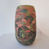 Dorothee Wenz - Leaves 1, 2025, colored clay and porcelain