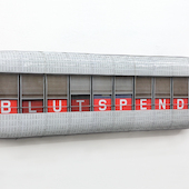 Hein Spellmann - Blutspende, 2014, silicone, acrylic, CLC print, foam, wood