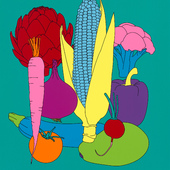 Michael Craig-Martin - Domesticated Vegetables
