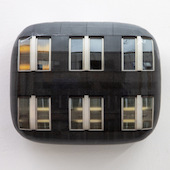 Hein Spellmann - Fassade 377, 2020, Silikon, Acryl, CLC-Print, Schaumstoff, Holz