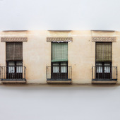 Hein Spellmann - Fassade 387 (Balcones), 2020, silicone, acrylic, CLC print, foam, wood