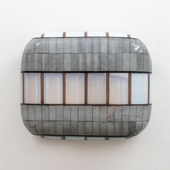 Hein Spellmann - Fassade 464, 2023, Silikon, Acryl, CLC-Print, Schaumstoff, Holz