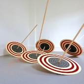 Petra Scheibe Teplitz - Installation mit Kreisel