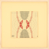 Petra Scheibe Teplitz - 021520, 2018, modified targets, acrylic paint