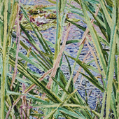 Katharina Gierlach - Königshain VII, 2024, Öl auf Leinwand