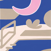 Leonard Korbus - Mineralbad Berg, 2025, Acrylic on canvas