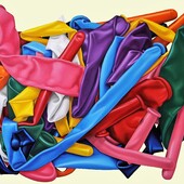 Günter Beier - Modellierballons 10, 2020, Öl auf Leinwand