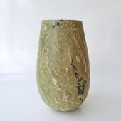 Dorothee Wenz - Olivin, 2023, colored clay and porcelain