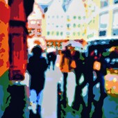 Konrad Winter - Römerberg, 2026, Autolack auf Aluminium, manuelle Malerei