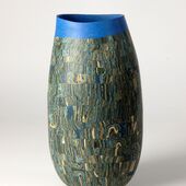 Dorothee Wenz - Schilf, 2023, colored clay and porcelain
