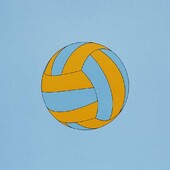 Michael Craig-Martin - Sports Balls (Volleyball)