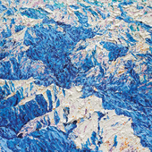 Katharina Gierlach - Alpen V, 2025, Oil on canvas