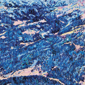 Katharina Gierlach - Alpen IV, 2025, Oil on canvas