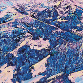 Katharina Gierlach - Alpen V, 2025, Oil on canvas