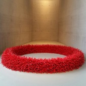 Bean Finneran - Red Ring, Keramis Museum, Belgien