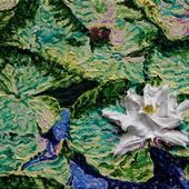 Katharina Gierlach - Český Krumlov I, 2025, Öl auf Leinwand